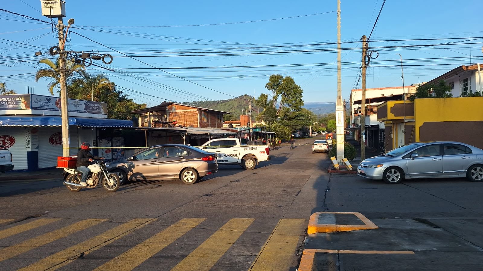 Atacan base de taxis en la Emiliano Zapata de Uruapan 