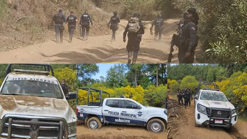 Ataque armado a caseta comunal en Nahuatzen deja dos policías muertos.
