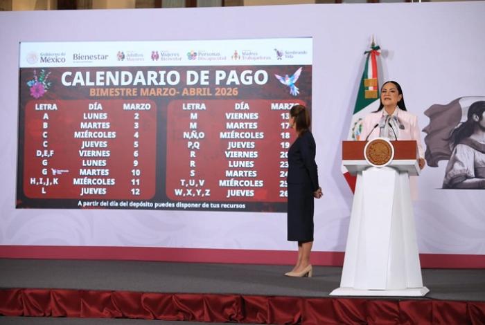 Atención: Inicia pago de bimestre marzo-abril de Programas para el Bienestar; consulta el calendario