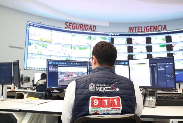 Atendió 911 en 2025 más de 280 mil incidentes en Michoacán: SSP