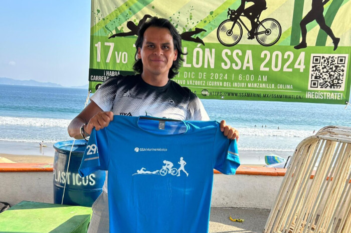 Atleta moreliano Abraham Hernández, obtiene primer lugar en Triatlón Manzanillo