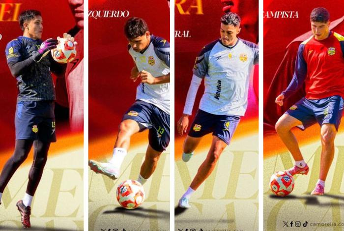 Atlético Morelia suma cuatro refuerzos de cara al Clausura 2026 de la Liga de Expansión