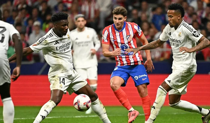 Atlético vs Real Madrid termina en empate luego de ser suspendido por lanzamiento de objetos