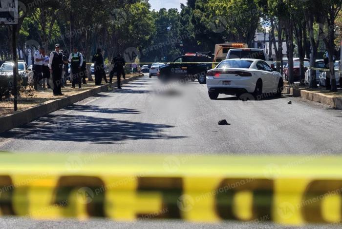 Atr0pellan a un hombre en Calzada La Huerta, en Morelia