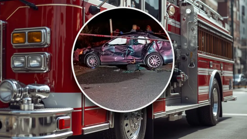 Atropellan a bomberos voluntarios mientras apagaban incendio