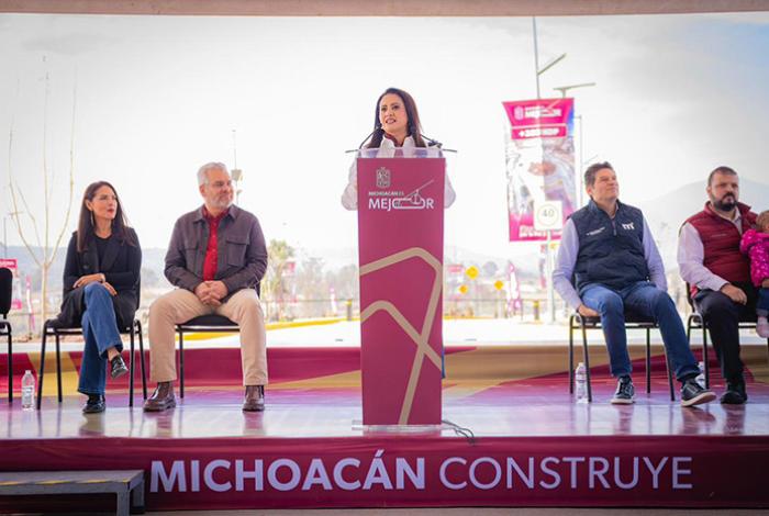 Av. Amalia Solórzano permite recorrer el sur de Morelia en 8 minutos: Gladyz Butanda