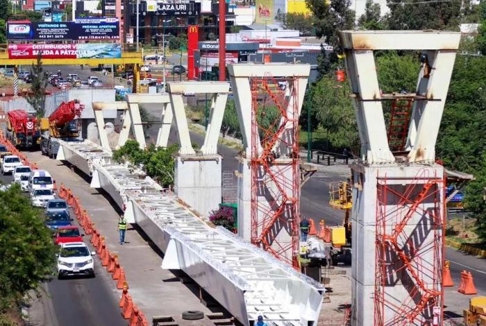 Avanza 54% la megaobra vial de salida a Pátzcuaro en Morelia