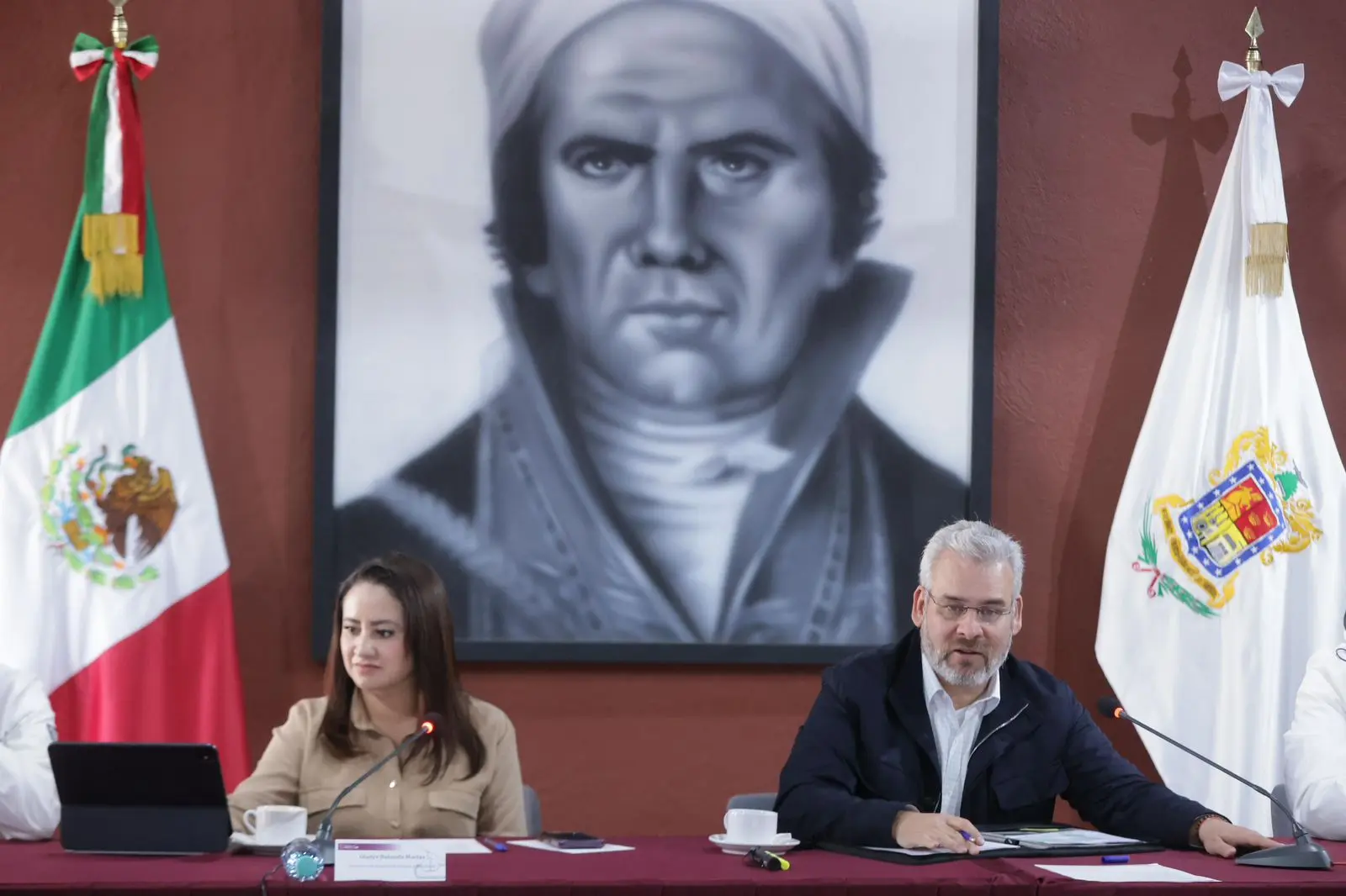  Avanza consolidación de guarderías del IMSS en Michoacán; Bedolla y alcaldes revisan proyectos