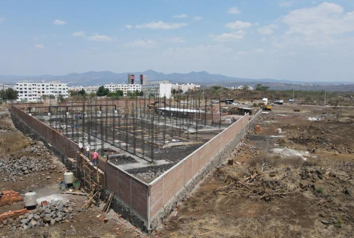 Avanza construcción de nueva secundaria en Villas del Pedregal: SCOP