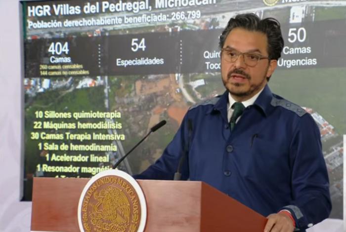 Avanza construcción del Hospital de Villas del Pedregal; será uno de los más grandes de Michoacán