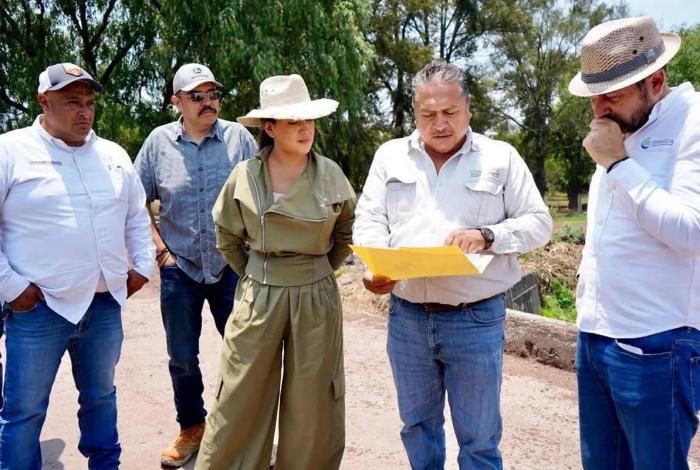 Avanzan gestiones para mejorar sistema pluvial y desazolve de la Ciénaga de Zacapu: Mónica Valdez