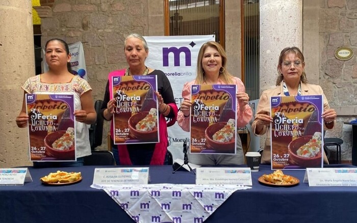  Ayuntamiento de Morelia invita a la tradición culinaria de la 3ra Feria del Uchepo y la Corunda