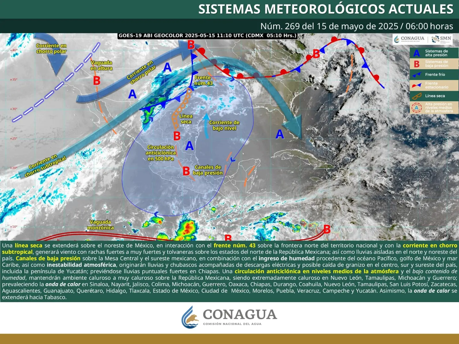 Bajo contenido de humedad, mantendrá ambiente caluroso en Michoacán