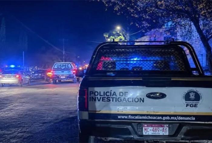 Balean a dos masculinos en la colonia Palmira de Apatzingán; uno muere