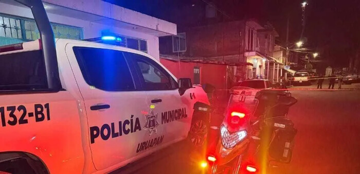  Balean a un hombre y levantan a otro, en Caltzontzin