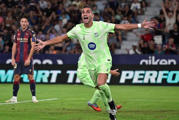 Barcelona con bravía remontada vence al Levante