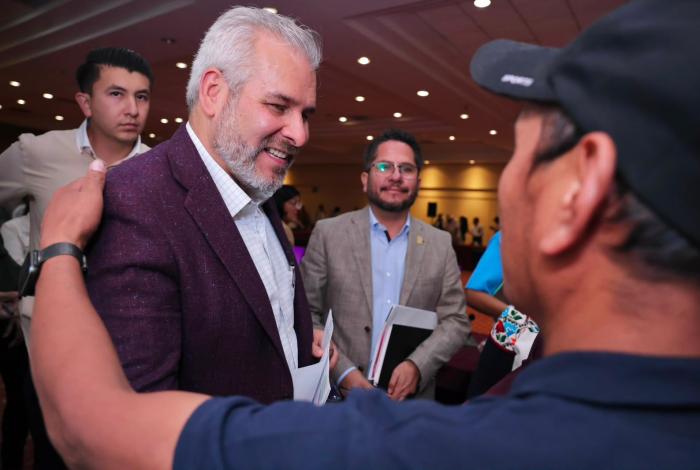 Bedolla acuerda acciones con el Consejo Supremo Indígena de Michoacán
