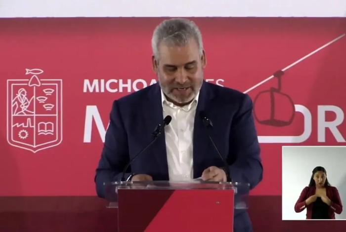 Bedolla acusa a gobiernos pasados de endeudar a Michoacán