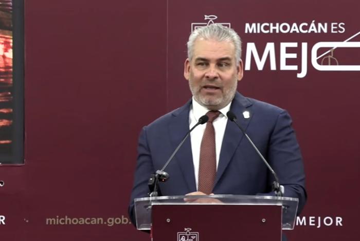 Bedolla atribuye a contexto electoral difusión de información falsa sobre Michoacán
