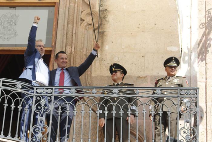 Bedolla: “El espíritu de la Revolución Mexicana une a miles de familias en desfile cívico-deportivo”