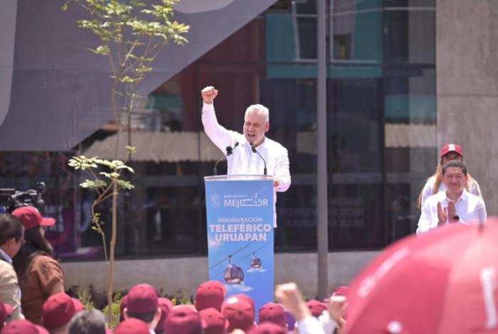 Bedolla rinde hoy Informe Regional en Uruapan con histórica inversión de 6 mil mdp en obras