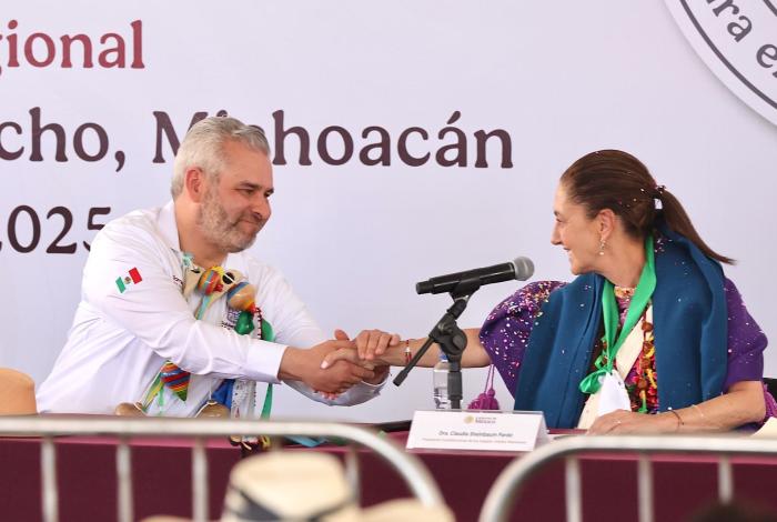 Bedolla se suma a iniciativa de 40 horas laborales de Sheinbaum