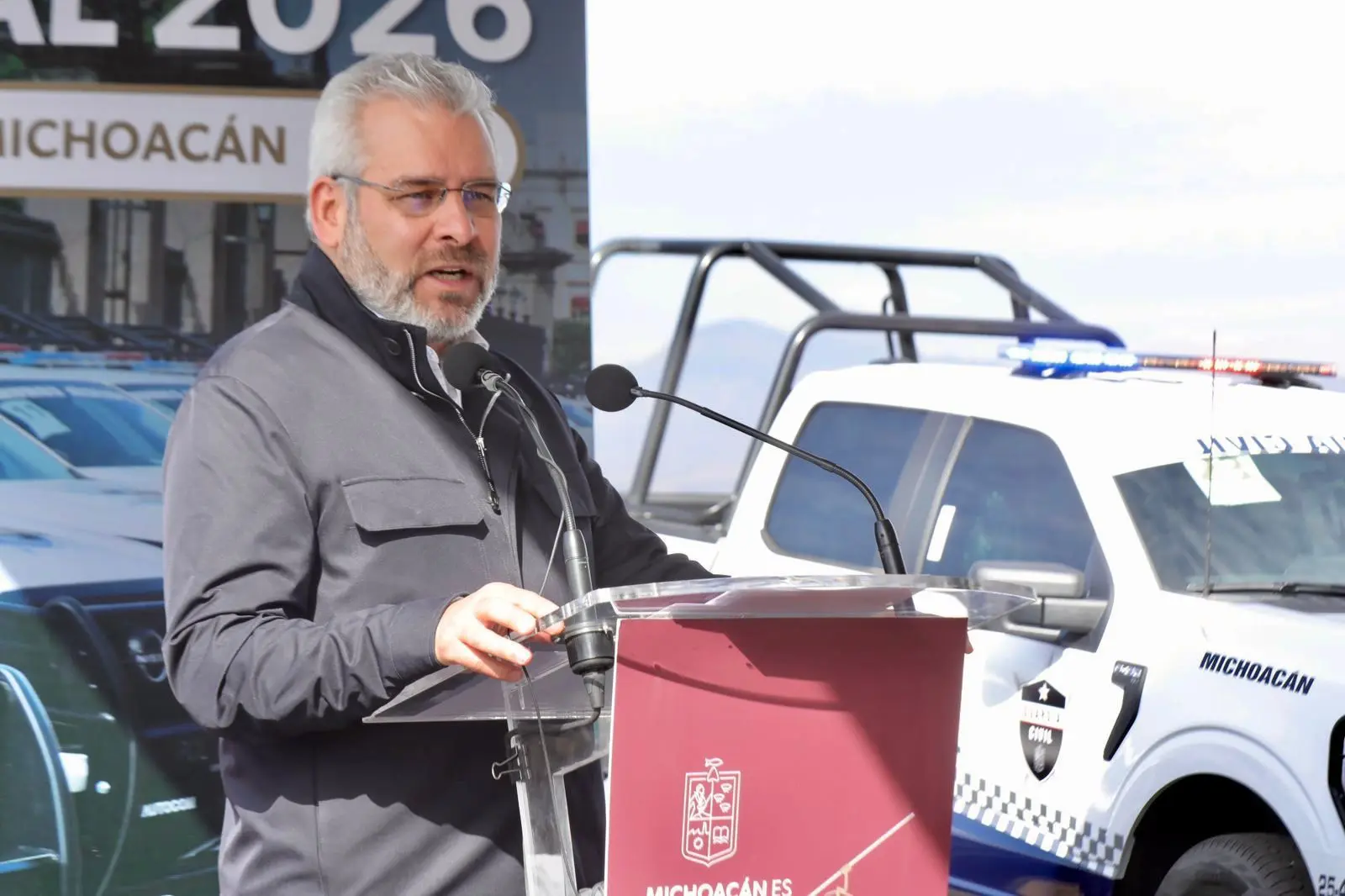 Bedolla transforma a la Guardia Civil en una policía profesional y equipada