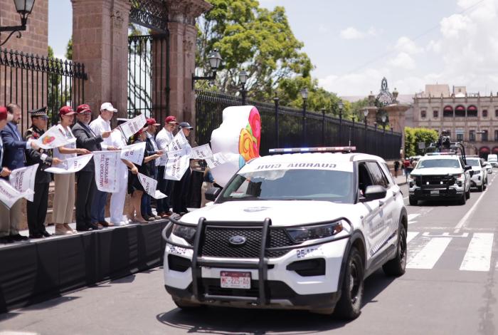 Bedolla y Josefina Rodríguez dan arranque al Operativo de Verano; se esperan 400 mil turistas en Michoacán