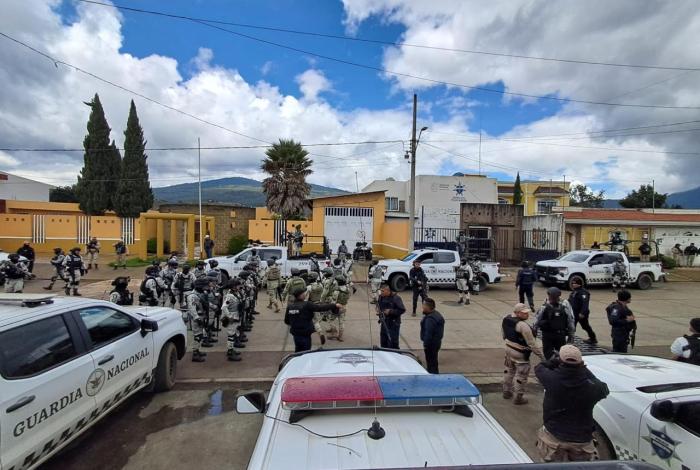 Blindan Cherán y Nahuatzen con operativo reforzado