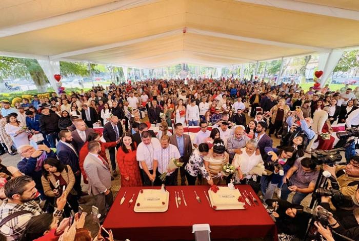 ¡Bodas colectivas gratis! El Registro Civil convoca a las parejas del estado a casarse el 14 de febrero