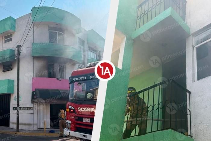 Bomberos controlan incendio en Lomas del Valle, Morelia