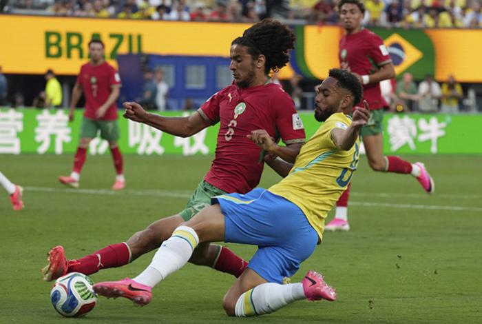 Brasil no puede con Marruecos y empatanv 1-1 en su debut en el Mundial