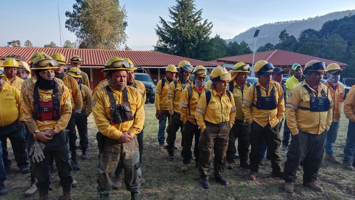 Brigadistas combaten incendios forestales activos en Michoacán: Cofom
