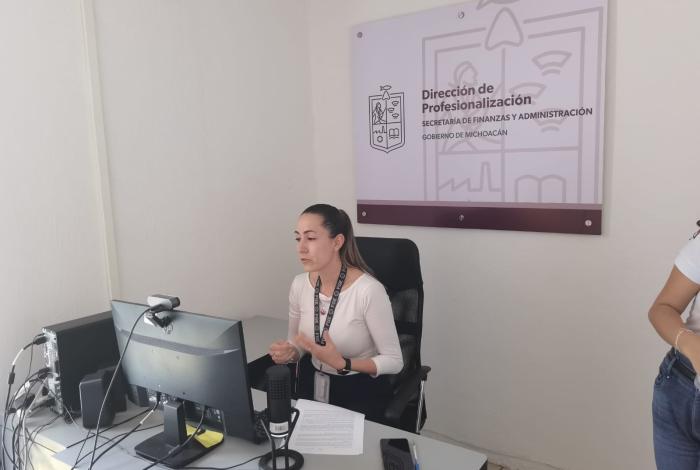 Brinda FGE charla en materia de prevención de la violencia familiar a través de la Dirección de Profesionalización