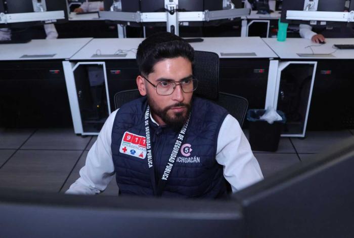 C5 Michoacán, una red de protección integral para las familias michoacanas: SSP