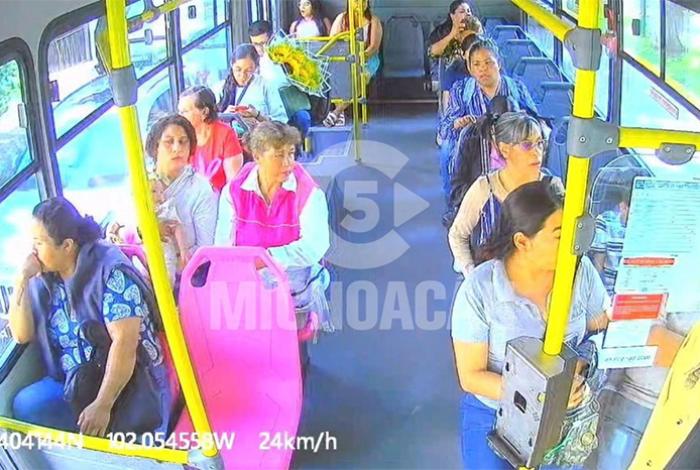 C5 refuerza seguridad de las mujeres con monitoreo permanente en transporte público de Uruapan