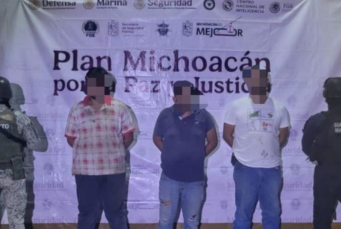 Caen cinco hombres con arm4s, dr0ga y vehículos en Buenavista