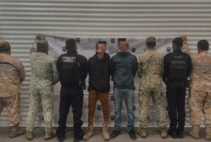 Caen dos huachicoleros de Huetamo