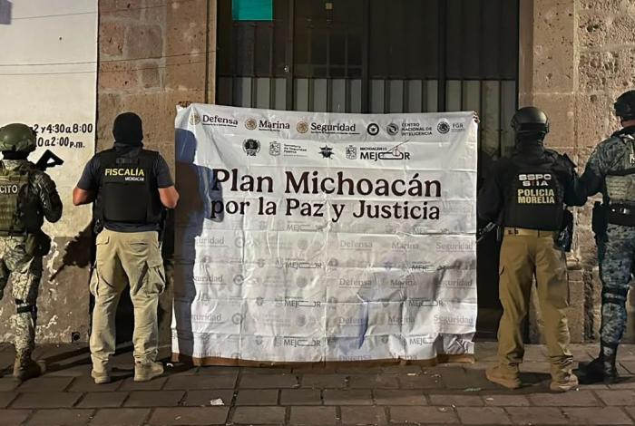 Caen tres en operativo anti dr0 gas en Morelia
