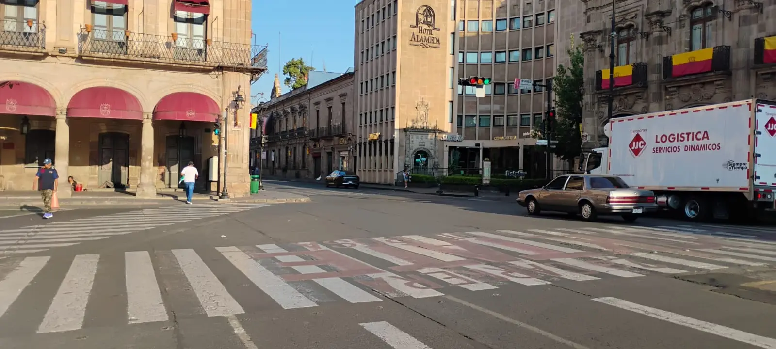 Calles vacías y comercios cerrados: así luce Morelia este 1° de mayo por el Día del Trabajo