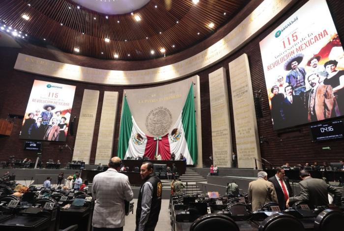 Cámara de Diputados conmemora el 115 aniversario de la Revolución Mexicana