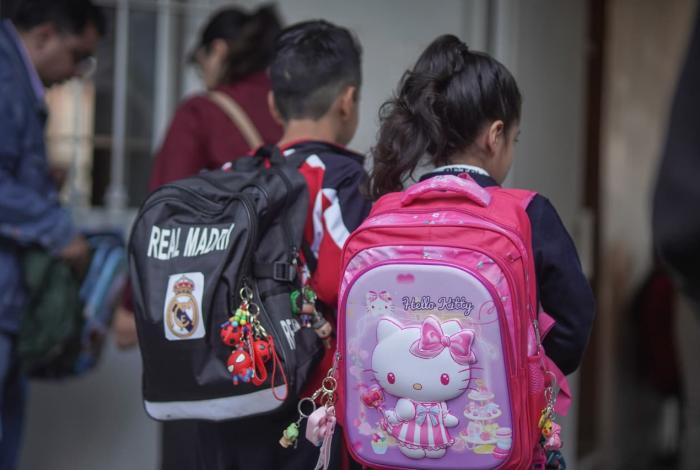 Caminito de la escuela, sin incidencias