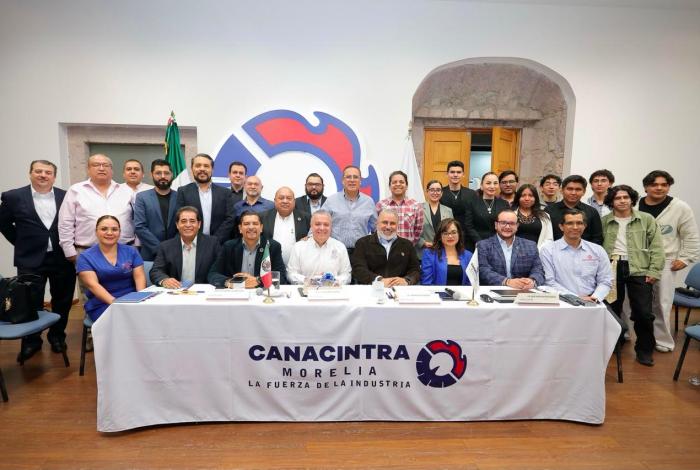 CANACINTRA Morelia fortalece el diálogo con la Secretaría de Finanzas y Administración