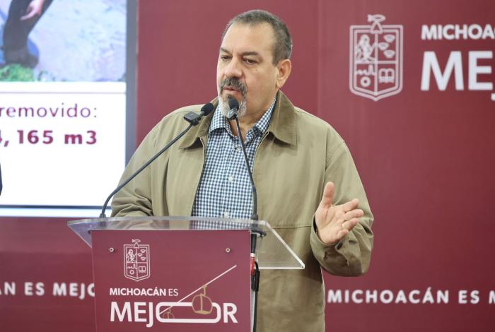 Canal Chapultepec, prioridad para el rescate del lago de Pátzcuaro en 2026: Secma