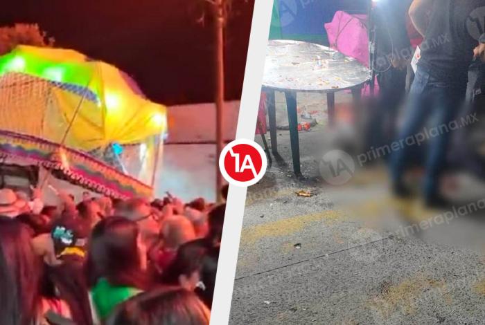 Caos de fiestas patronales de Uruapan: cinco menores y un adulto lesi0nados