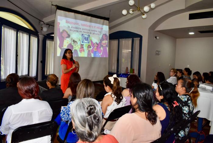 Capacita IEM a militancia del PAN en violencia política contra las mujeres