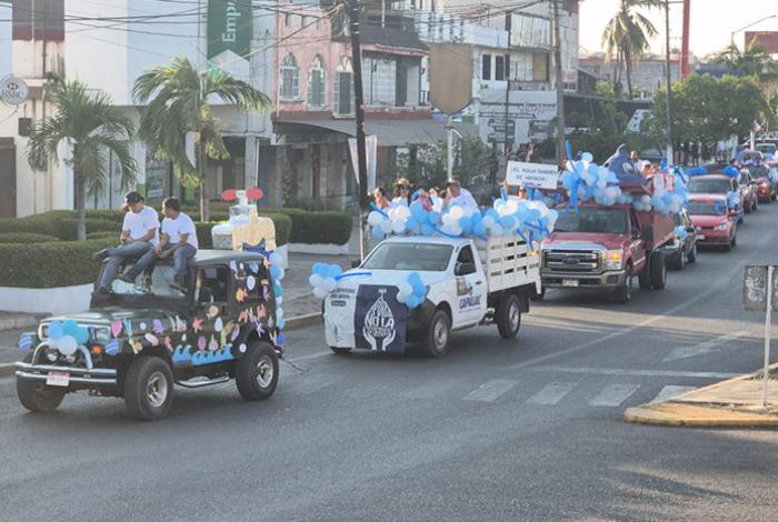 Capalac promueve desfile de Cuidado del Agua en Lázaro Cárdenas