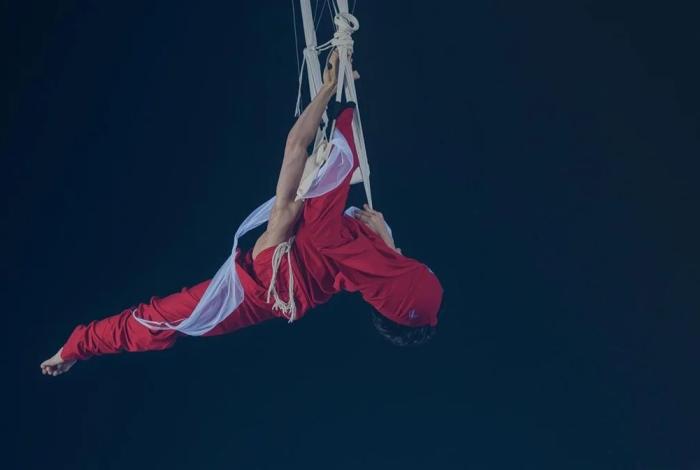 Captan en video el momento en que cae un trapecista del Magic Time Circus en Hidalgo