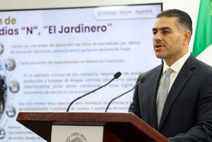 Captura de 'El Jardinero' fue operación "íntegramente" nacional: García Harfuch