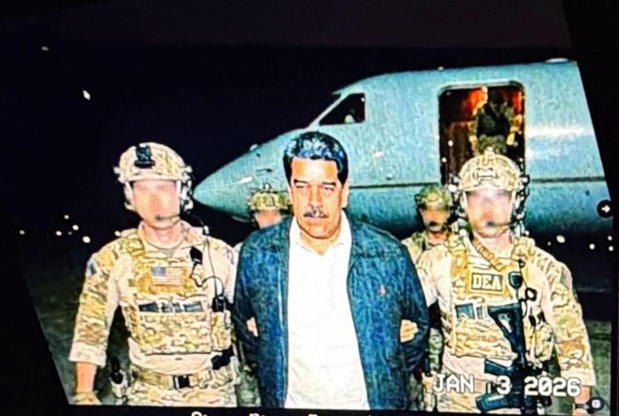 Captura EU a Maduro; ya fue sacado de Venezuela